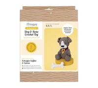 Scheepjes - Scheepjes Kit all'Uncinetto Amigurumi Cane e Osso Giocattolo - 1 Set