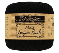 Scheepjes - Scheepjes Maxi Sugar Rush 110 Nero Filato - 10x50g