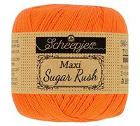 Scheepjes - Scheepjes Maxi Sugar Rush 281 Mandarino Filato - 10x50g