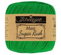 Scheepjes - Scheepjes Maxi Sugar Rush 606 Erba Verde Filato - 10x50g