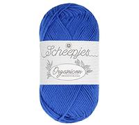 Scheepjes - Scheepjes Organicon 252 Blu Orchidea Filato - 5x50g