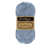 Scheepjes - Scheepjes Softfun 2602 Ardesia Blu Filato - 10x50g