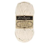 Scheepjes - Scheepjes Stone Washed 801 Luna Calcolo Filato - 10x50g
