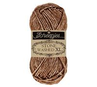 Scheepjes - Scheepjes Stone Washed XL 862 Marrone Agata Filato - 10x50g