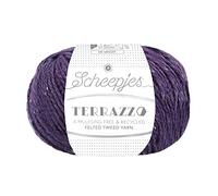 Scheepjes - Scheepjes Terrazzo 730 Melanzana Filato - 1x50g