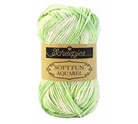 Scheepjes Softfun Aquarel Cotone Filato, 808 Landscape, 1x50g