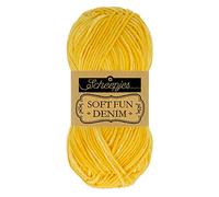 Scheepjes Softfun Denim Cotone Filato, Acrilico, 520, 1x50g