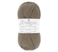 Scheepjes Stardust 1x100g - 655 Delphinus, Grigio Filato per Maglieria e Uncinetto