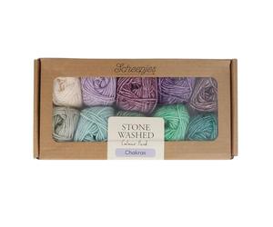 Scheepjes Stone Washed Colour Pack 10x25g - Chakras