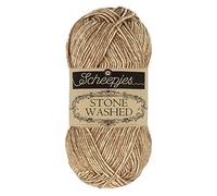 Scheepjes Stone Washed filato 1 unità da 50 g - Colore 804 Boulder Opal, misto cotone-acrilico