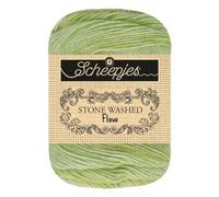 Scheepjes Stone Washed Flow 1x65g - 04 Reverie, Verde e Marrone