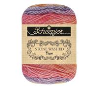 Scheepjes Stone Washed Flow 1x65g - 06 Joy, Giallo e Arancio