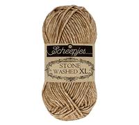 Scheepjes Stone Washed XL filato 1 unità da 50 g - 844 Boulder Opal marrone