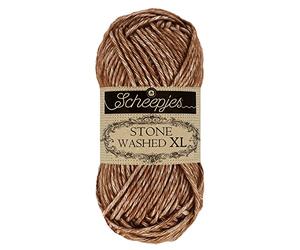 Scheepjes Stone Washed XL filato 50 g - 862 Agata Marrone