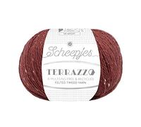 Scheepjes Terrazzo Cotone Filato, 717 Espresso, 5x50g, 5 unità
