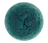 Scheepjes Whirl Fine Art 220g - 661 Rococo, Verde e Blu