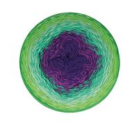 Scheepjes Whirligig Filato, Lana, Verde/Viola/Blu, 1x450g