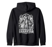 Scheherazade e Shahrayar Stories Sconfiggono Il racconto della Morte Felpa con Cappuccio