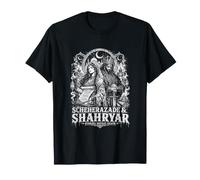 Scheherazade e Shahrayar Stories Sconfiggono Il racconto della Morte Maglietta