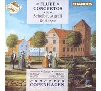 Scheibe/Agrell/Hasse - Flute Concertos
