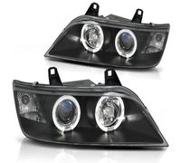 Scheinferwerfer Angel Eyes LED per BMW Z3 96-02 Nero - Tuning Tec LPBM47