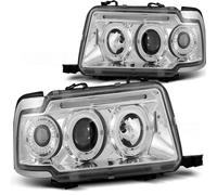 Scheinferwerfer Angel Eyes TuningTec Per Audi 80 B4 91-96 Cromati