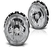 Scheinwerfer Angel Eyes LED Tuning Tec LPVWH2 per VW Golf 1 74-93 Cromati
