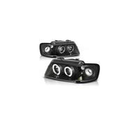 Scheinwerfer Angel Eyes Tuning Tec Per Audi A3 8L 1996-2000 Nero