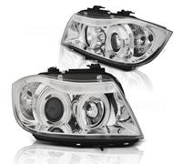 Scheinwerfer CCFL Angel Eyes Tuning Tec Per BMW 3er E90 E91 05-08 Cromati