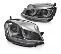 Scheinwerfer DRL LED Luci Diurne Per Golf 7 12-16 Neri Cromati Dinamici