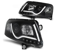 Scheinwerfer DRL LED Tagfahrlicht Tuning Tec Audi A6 C6 4F 04-08 LT Nero