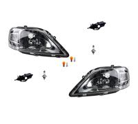 Scheinwerfer DTV Per Dacia Logan 06/08- H4 Alogeno Con Lampadina E Motorino