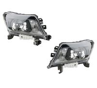 Scheinwerfer DTV Per Nissan Navara D40 10/15- H4 Sinistra Destra + Motorino