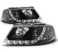 Scheinwerfer LED Tagfahrlicht Optik Per Tuning Tec VW Passat 3BG 00-05 Nero