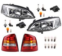 Scheinwerfer Osram Night Breaker Laser Front Links Rech. Compat. Opel Astra G
