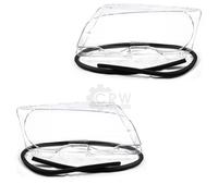 Scheinwerferglas Streuscheibe Set Per BMW 3er E46 Bj. 99-03 Coupe Cabriolet