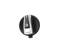 Scheinwerferschalter Misura Per Bmw Serie 1 3 E90 E91 E92 E93 E84 E81 E82 E88 Auto Faro Interruttore Testa Della Lampada Manopola Pulsante Cap Interruttore Fari(Black)