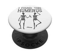 Scheletri che ho trovato questo omero Halloween PopSockets PopGrip Adesivo