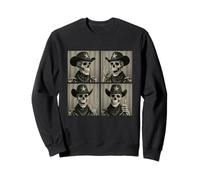 Scheletri rustici Cowboys Dark Western Gothic Wild West Goth Felpa