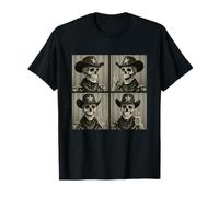 Scheletri rustici Cowboys Dark Western Gothic Wild West Goth Maglietta