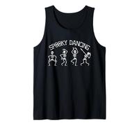 Scheletri Spooky Dancing - Scheletro spettrale di Halloween Canotta
