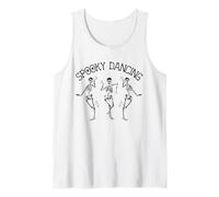Scheletri Spooky Dancing - Scheletro spettrale di Halloween Canotta