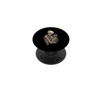 Scheletro Abbracciare Scoiattolo Cottagecore Dark Academia Spettrale PopSockets PopGrip Adesivo