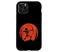 Scheletro Arciere Halloween Luna Custodia per iPhone 11 Pro