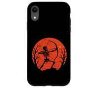 Scheletro Arciere Halloween Luna Custodia per iPhone XR