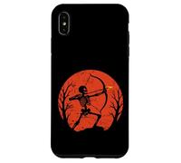 Scheletro Arciere Halloween Luna Custodia per iPhone XS Max