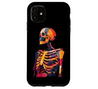 Scheletro Artista Arte Creativa Anatomia Illustratore Gra Custodia per iPhone 11
