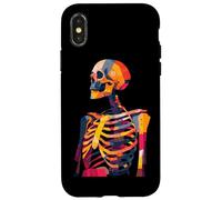 Scheletro Artista Arte Creativa Anatomia Illustratore Gra Custodia per iPhone X/XS