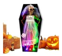 Scheletro Bara Halloween Collezione Orripilante Illuminata