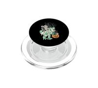 Scheletro che cavalca la mummia dinosauro T Rex zucca divertente per PopSockets PopGrip per MagSafe